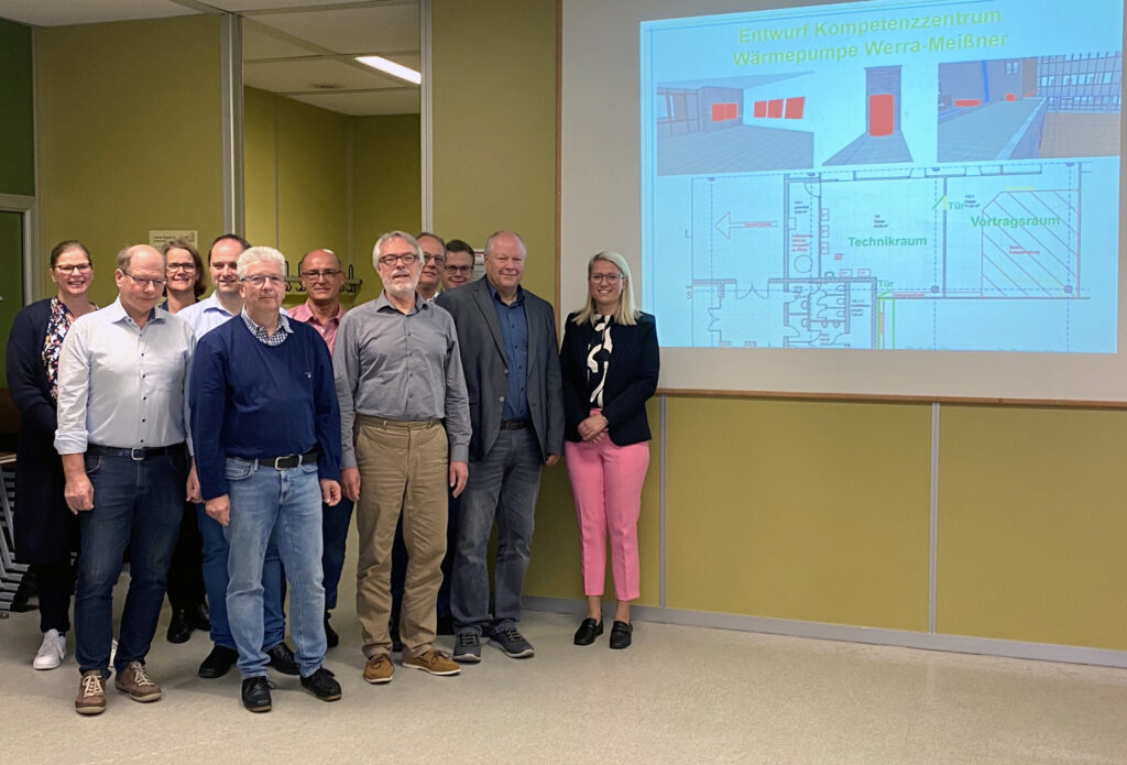 Projekttreffen der Akteure aus Kreishandwerkerschaft, SHK-Innung und Kreisverwaltung unter Leitung von Landrätin Frau Rathgeber.