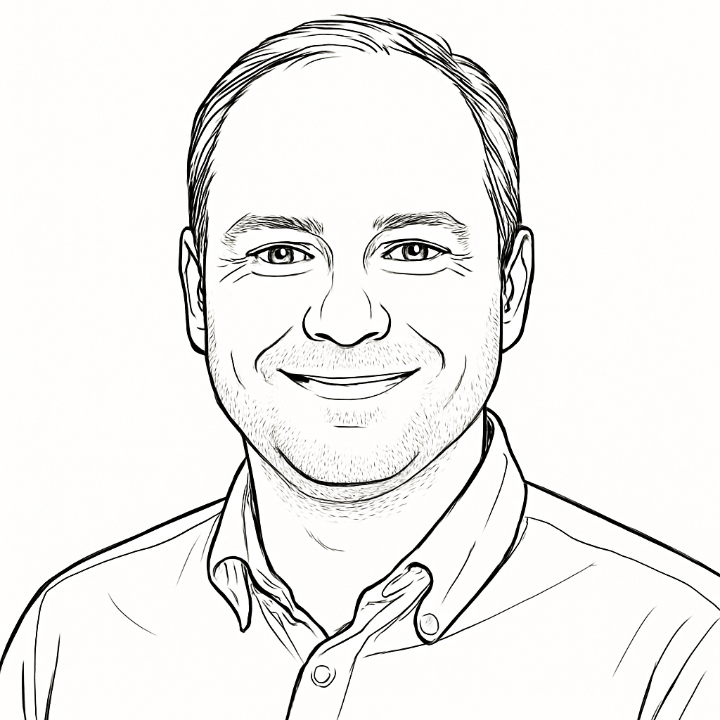 Strichzeichnung von Holger Schülbe